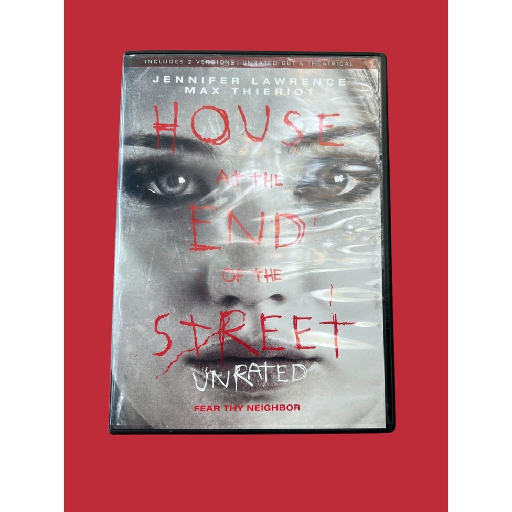 House at the End of the Street DVD Fear They Neighbor Unrated theatrical